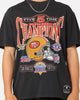 Mitchell & Ness San Francisco 49ers 5 Time Super Bowl T-Shirt Faded Black