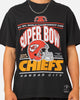 Mitchell & Ness Kansas City Chiefs '70s Super Bowl T-Shirt Faded Black