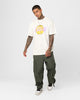 Mitchell & Ness Los Angeles Lakers Oversized Logo T-Shirt Vintage White
