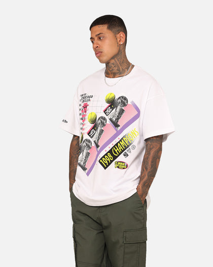 Mitchell & Ness Chicago Bulls 1998 Champions T-Shirt White