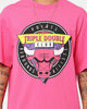 Mitchell & Ness Chicago Bulls Triple Double Club T-Shirt Pink
