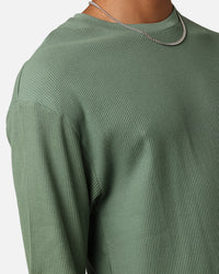 XXIII Waffle Midsleeve T-Shirt Sage