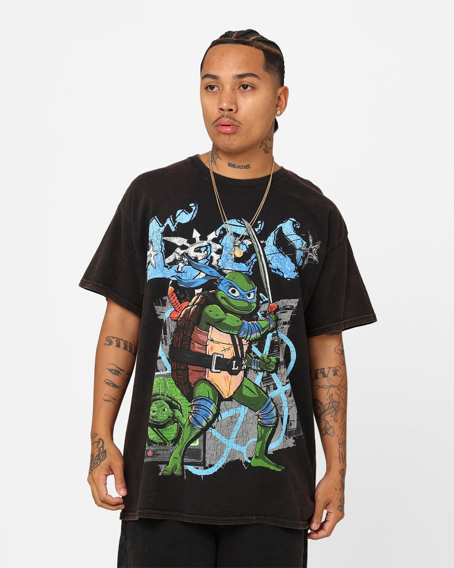 Teenage Mutant Ninja Turtles - T-shirt Ninja Power noir | Tortues Ninja Teenage Mutant Ninja Turtles - T-shirt Ninja Power noir | Tortues Ninja