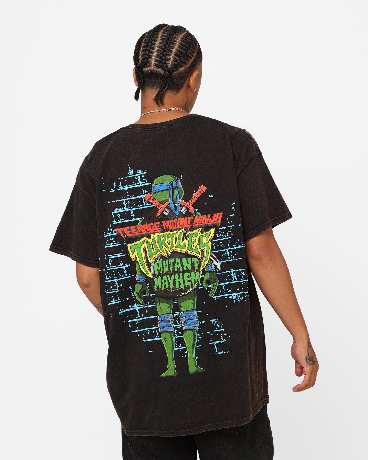Goat Crew X Teenage Mutant Ninja Turtles Leonardo Vintage T