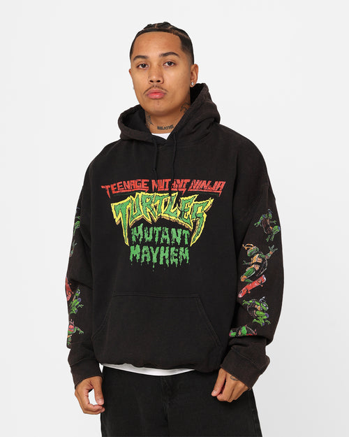 Goat Crew X Teenage Mutant Ninja Turtles Mutant Mayhem Vintage Hoodie Black