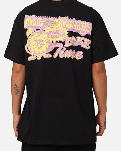 Rats Get Fat Time T-Shirt Black