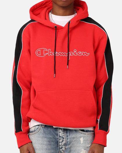 Champion Rochester City Hoodie Black/Scarlet