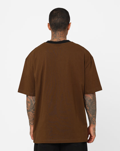 Champion Heritage Contrast Script T-Shirt Dance Monkey