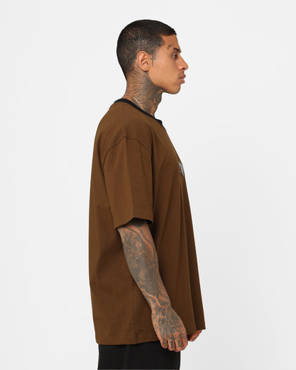 Champion Heritage Contrast Script T-Shirt Dance Monkey