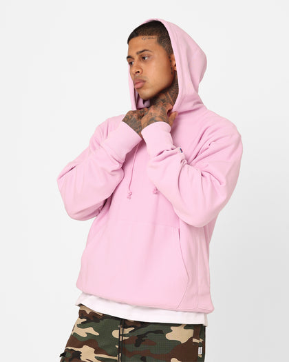 Champion Reverse Weave French Terry Hoodie Cotton Pink Pos