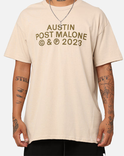 Post Malone Copyright T-Shirt Sand