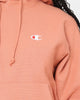 Champion Women's Reverse Weave Small C Oversized Hoodie Timeless Coral