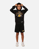 NBA Kids' Los Angeles Lakers Clifton Fleece Hoodie Black