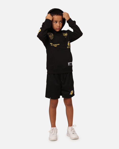 NBA Kids' Los Angeles Lakers Union Fleece Hoodie Black