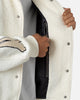 MNML Skeleton Varsity Jacket Cream