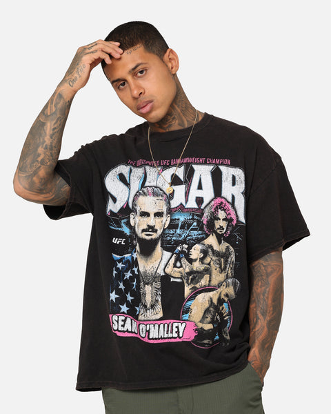 UFC By Goat Crew Sean O'Malley Champion T-Shirt Black Wash