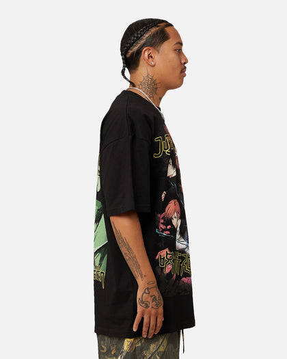 Goat Crew X Jujutsu Kaisen Heavyweight T-Shirt Black