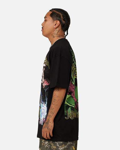Goat Crew X Jujutsu Kaisen Heavyweight T-Shirt Black