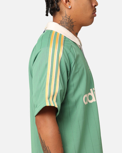 Adidas Pinstripe Jersey Preloved Green