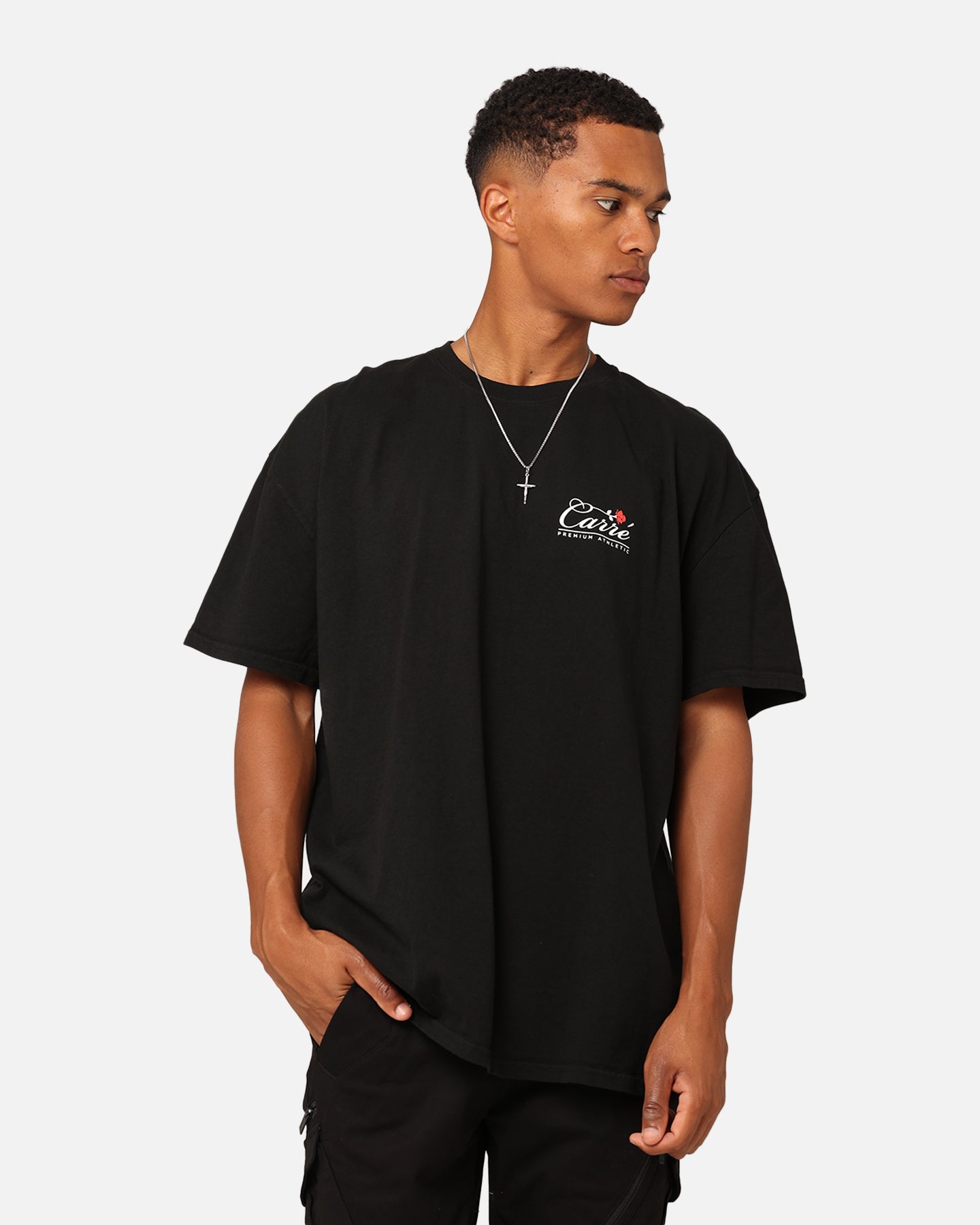 Carre Timeless Rose T-Shirt Black | Culture Kings US