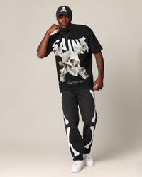 Saint Morta Dead Coffin Club Boxy T-Shirt Black