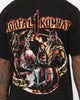 Goat Crew X Mortal Kombat Group Vintage T-Shirt Black Wash
