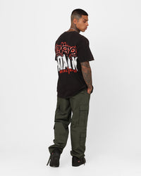 Goat Crew X Mortal Kombat Liu Kang Vintage T-Shirt Black Wash