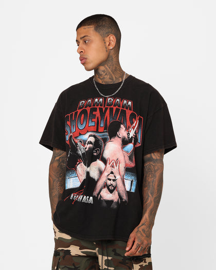 Goat Crew Tai Tuivasa Vintage T-Shirt Black Wash