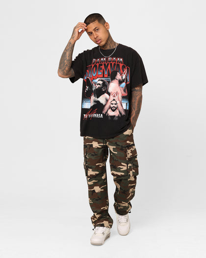 Goat Crew Tai Tuivasa Vintage T-Shirt Black Wash