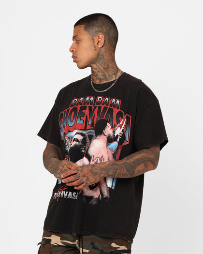 Goat Crew Tai Tuivasa Vintage T-Shirt Black Wash