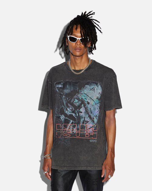 Ksubi X Juice Wrld Super Juice Biggie T-Shirt Black