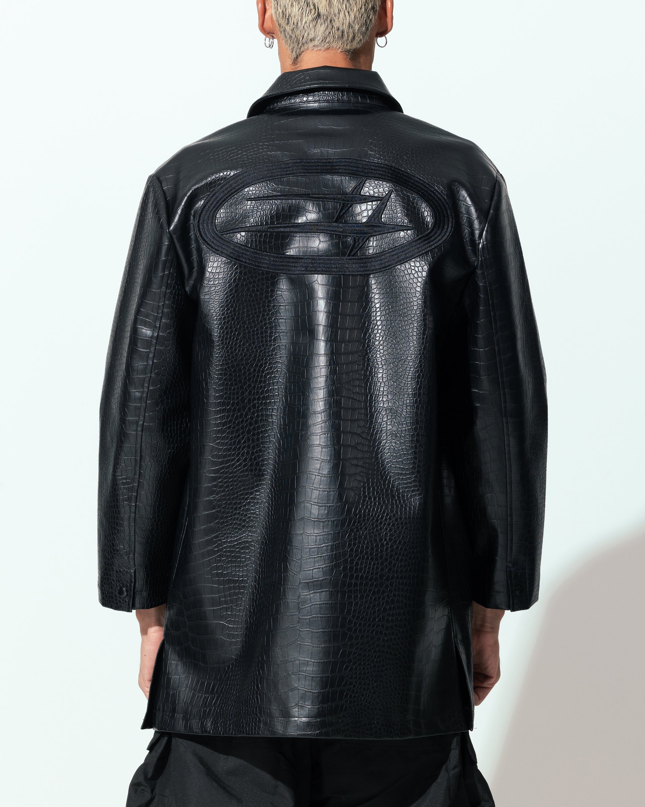 Loiter Atmosphere Trench Coat Black | Culture Kings US