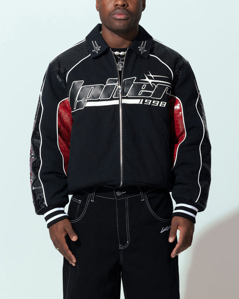 Loiter Formula Jacket Black/Red | Culture Kings US
