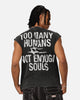 Loiter Soulless Oversized Muscle T-Shirt Vintage Black