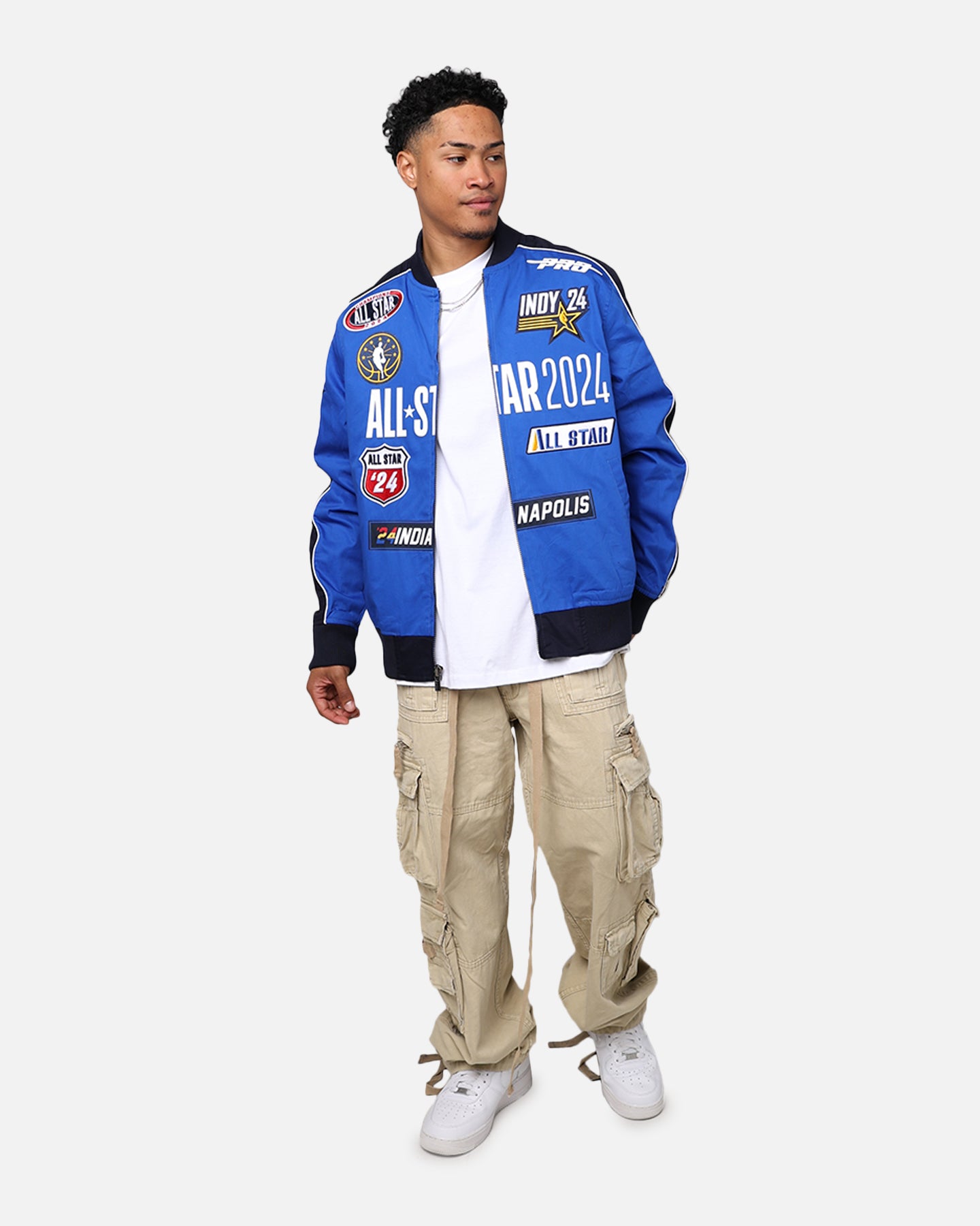 Pro Standard NBA All Star Game 2024 Twill Jacket Midnight Navy