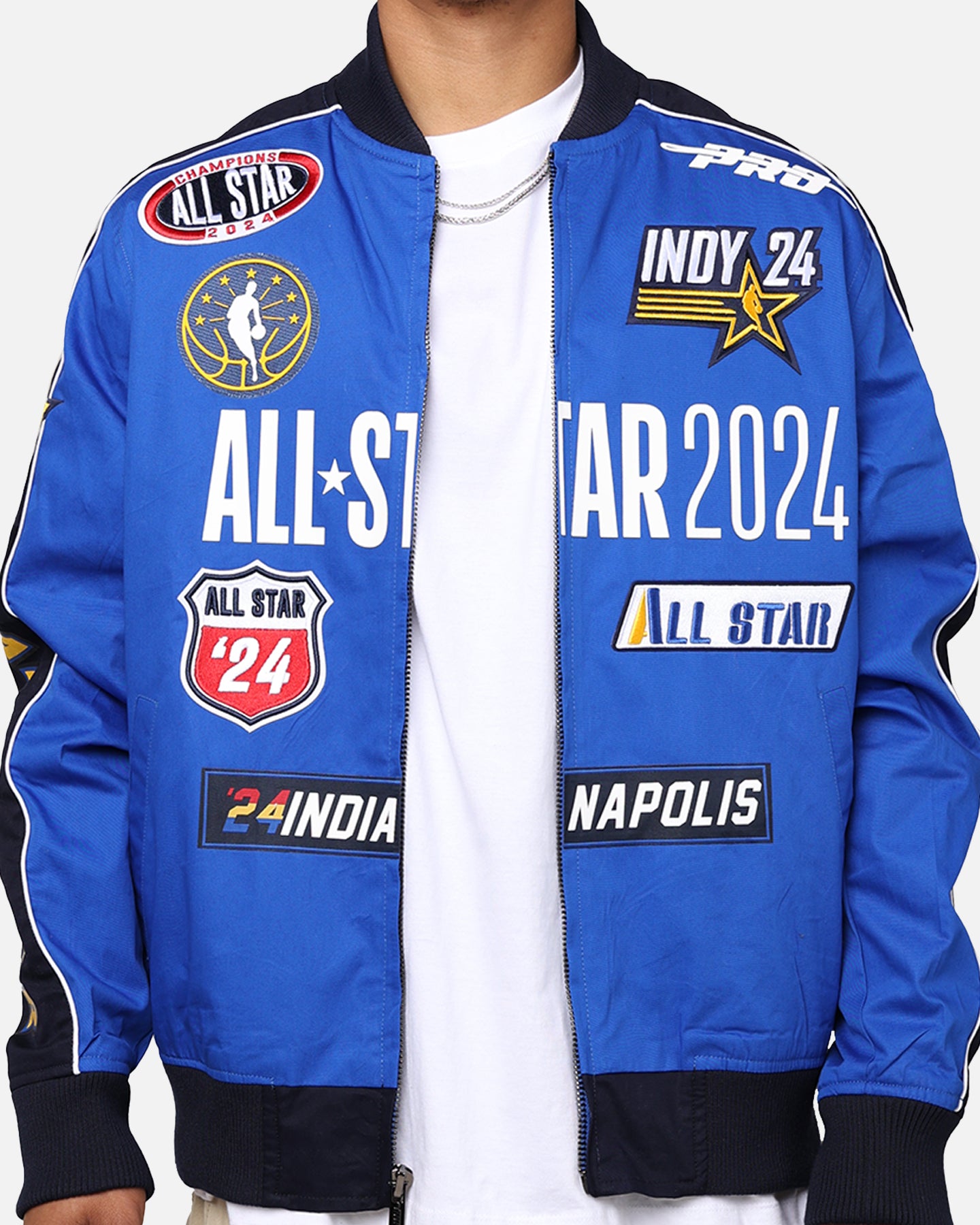 Pro Standard NBA All Star Game 2024 Twill Jacket Midnight Navy