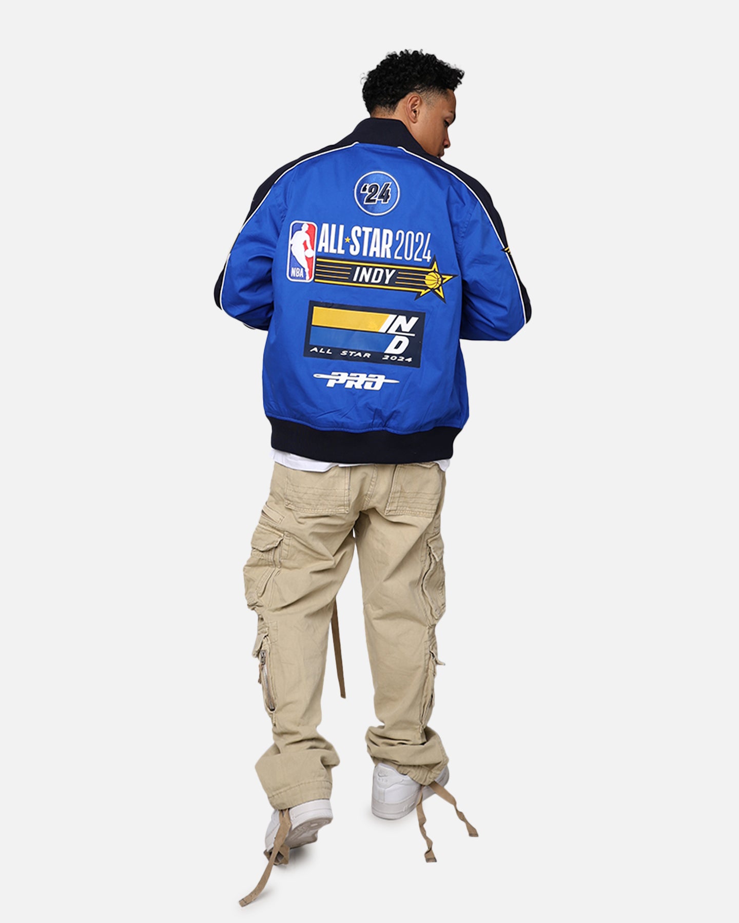 Pro Standard NBA All Star Game 2024 Twill Jacket Midnight Navy