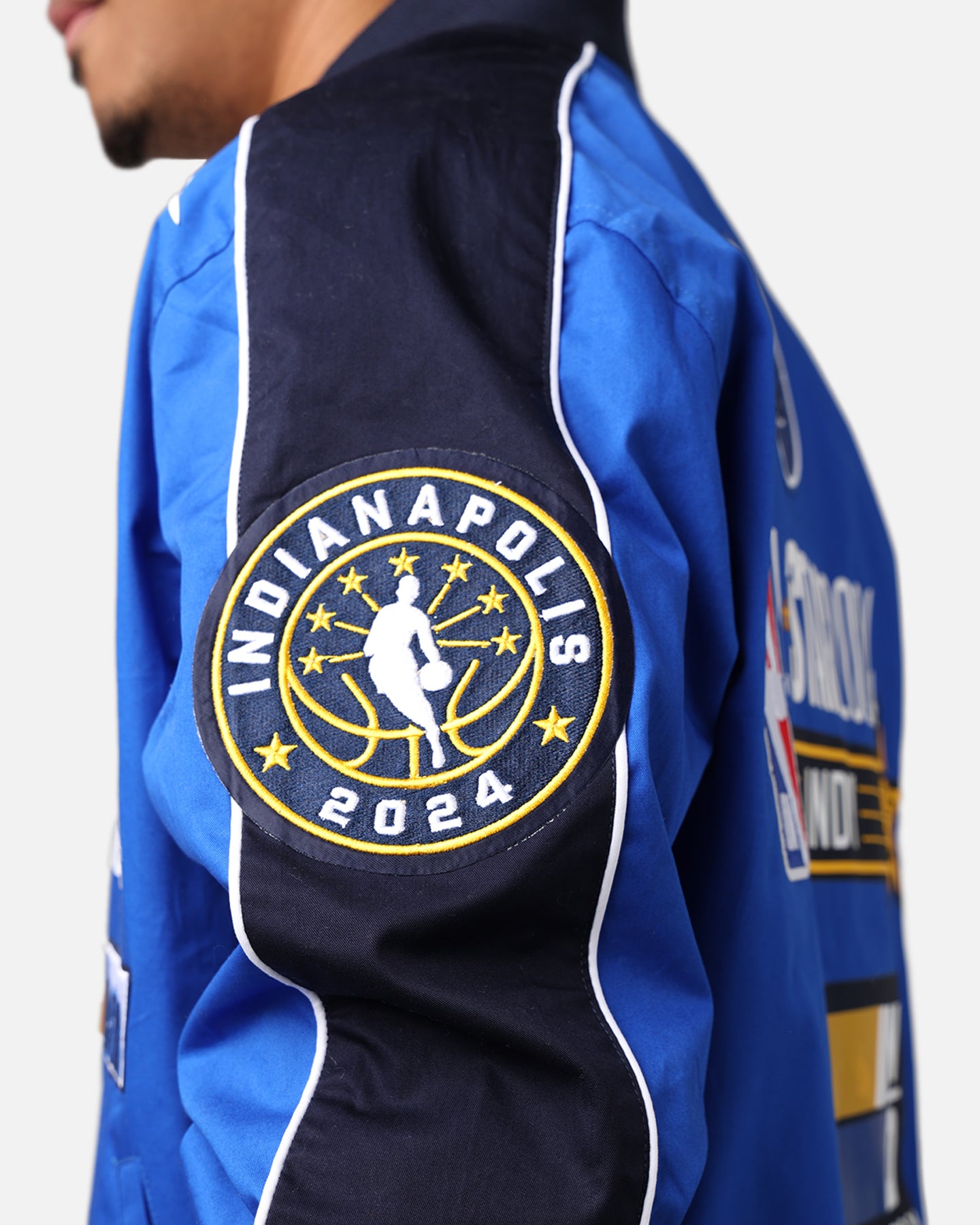 Pro Standard NBA All Star Game 2024 Twill Jacket Midnight Navy