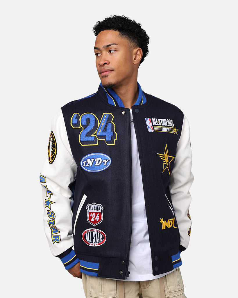 Pro Standard NBA All Star Game 2024 Wool Varsity Jacket Midnight Navy ...