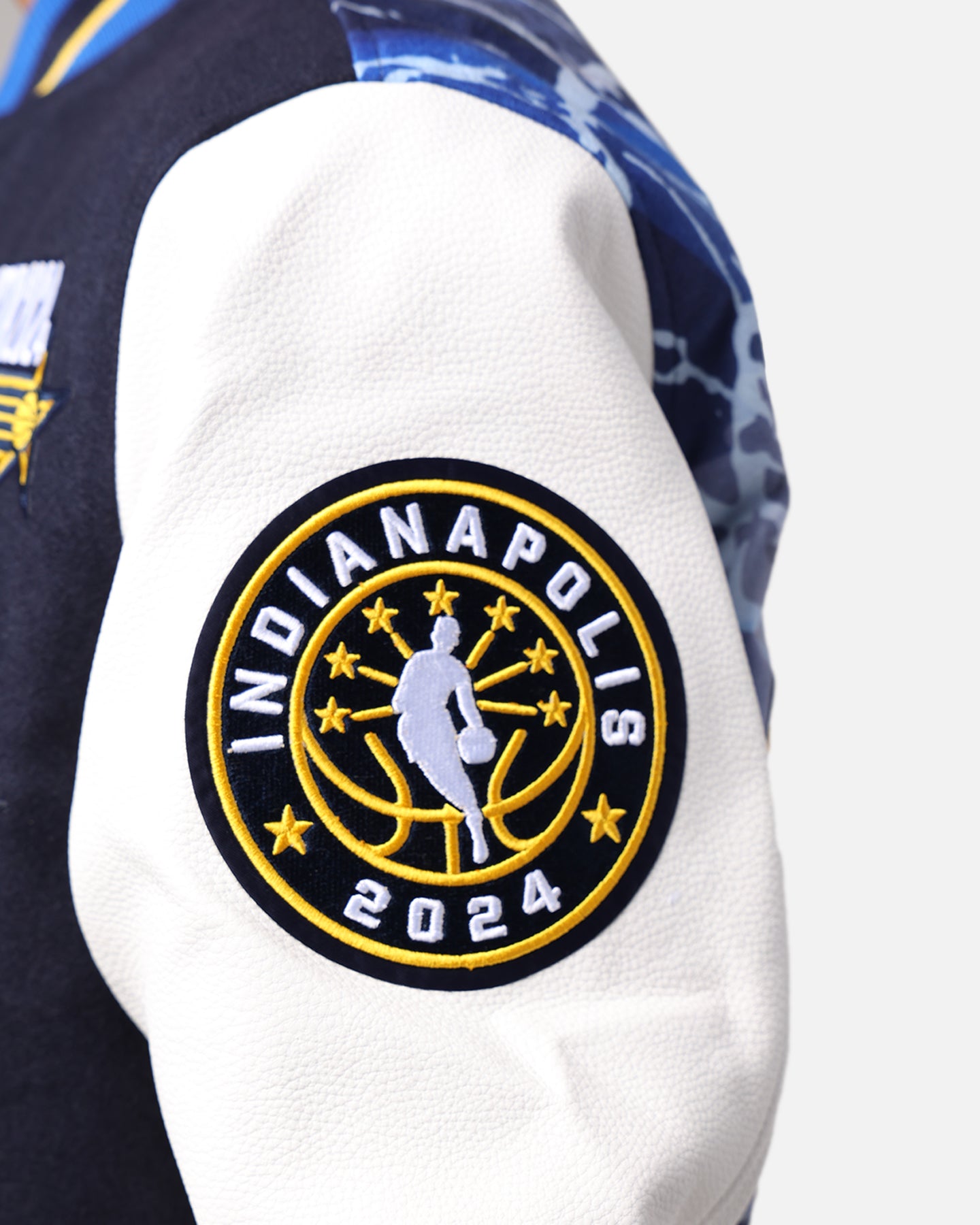 Pro Standard NBA All Star Game 2024 Wool Varsity Jacket Midnight