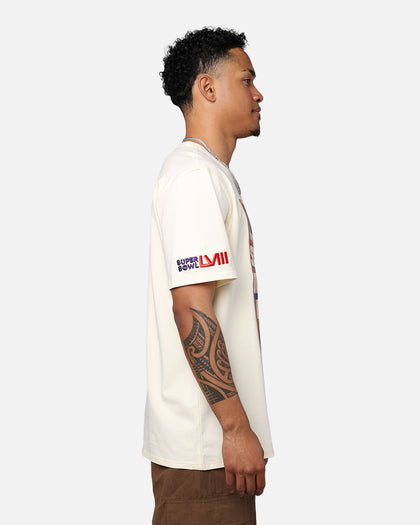 Pro Standard NFL Las Vegas Super Bowl LVIII Box Logo T-Shirt Eggshell