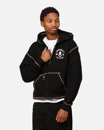 Playboy By Culture Kings Lover Boy Full Zip Hoodie Black