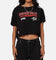 Pro Standard Women's Chicago Bulls Boxy Cropped T-Shirt Black