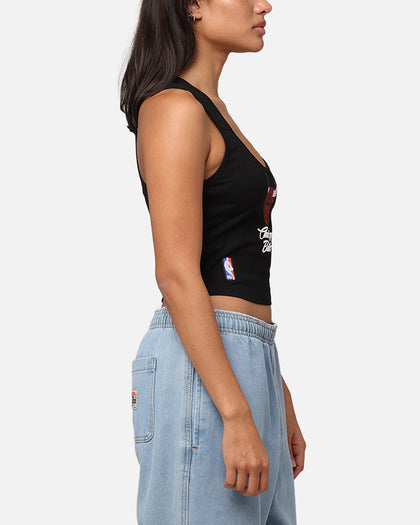 Pro Standard Women's Chicago Bulls Fitted Racerback Top Black