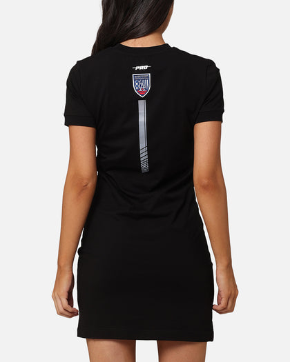 la dodgers jersey dress Pro Standard Women's Los Angeles Dodgers Bodycon Mini Dress Black