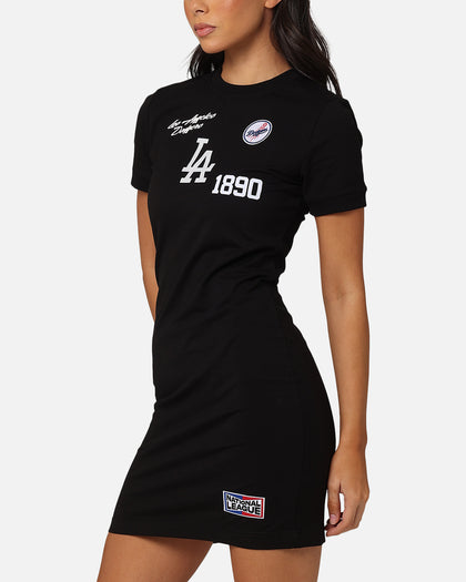 Pro Standard Women's Los Angeles Dodgers Bodycon Mini Dress Black | Culture Kings US Pro Standard Women's Los Angeles Dodgers Bodycon Mini Dress Black | Culture Kings US