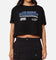 Pro Standard Women's Los Angeles Dodgers Boxy Cropped T-Shirt Black