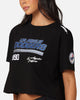 Pro Standard Women's Los Angeles Dodgers Boxy Cropped T-Shirt Black