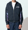 Loiter Motor Zip Hoodie Charcoal
