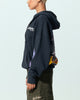 Loiter Motor Zip Hoodie Charcoal